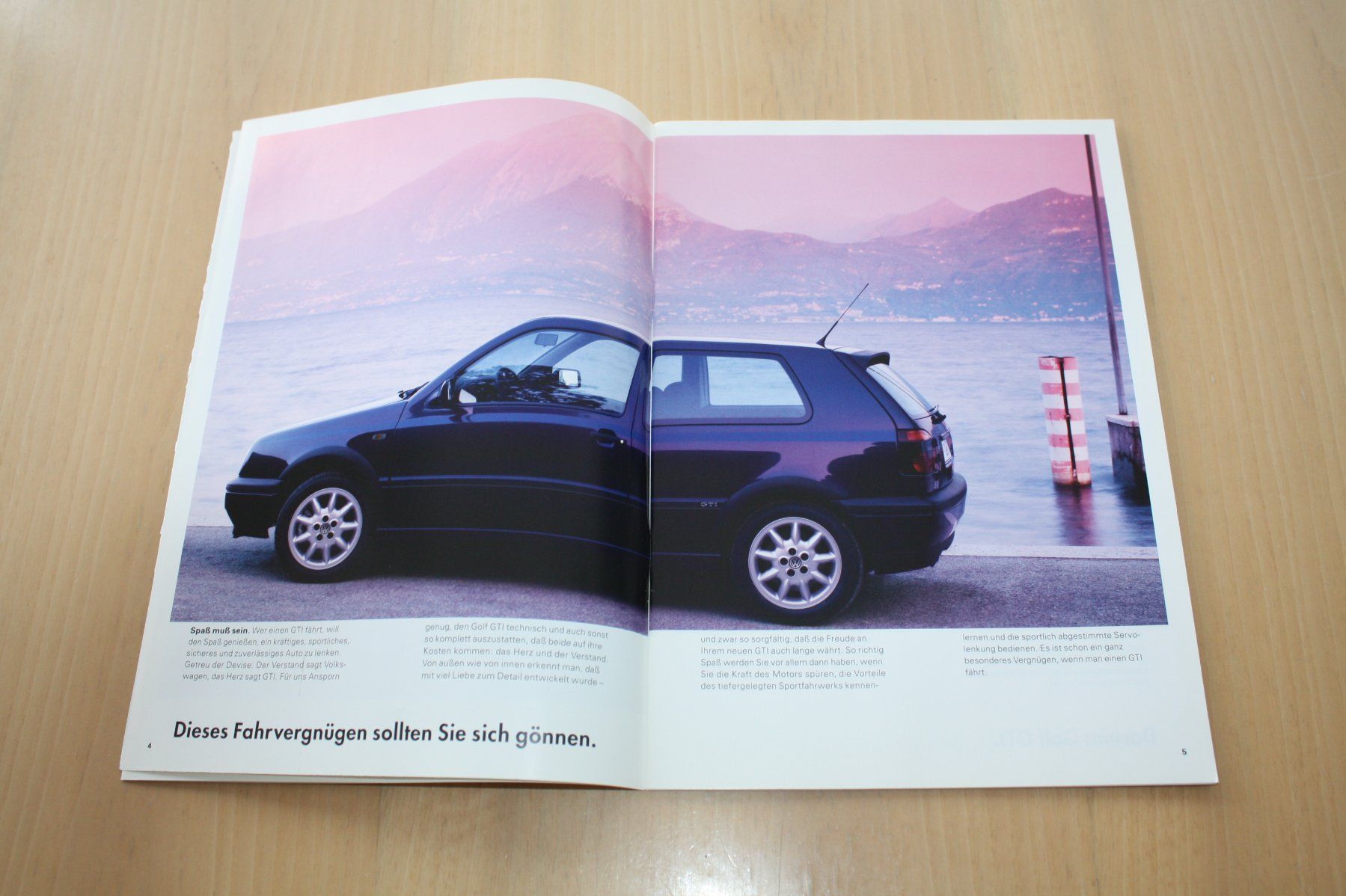 VW Documenti: VW Golf GTI Prospekt 1/1996 – Usato da Wikon venduto da erwin400 2