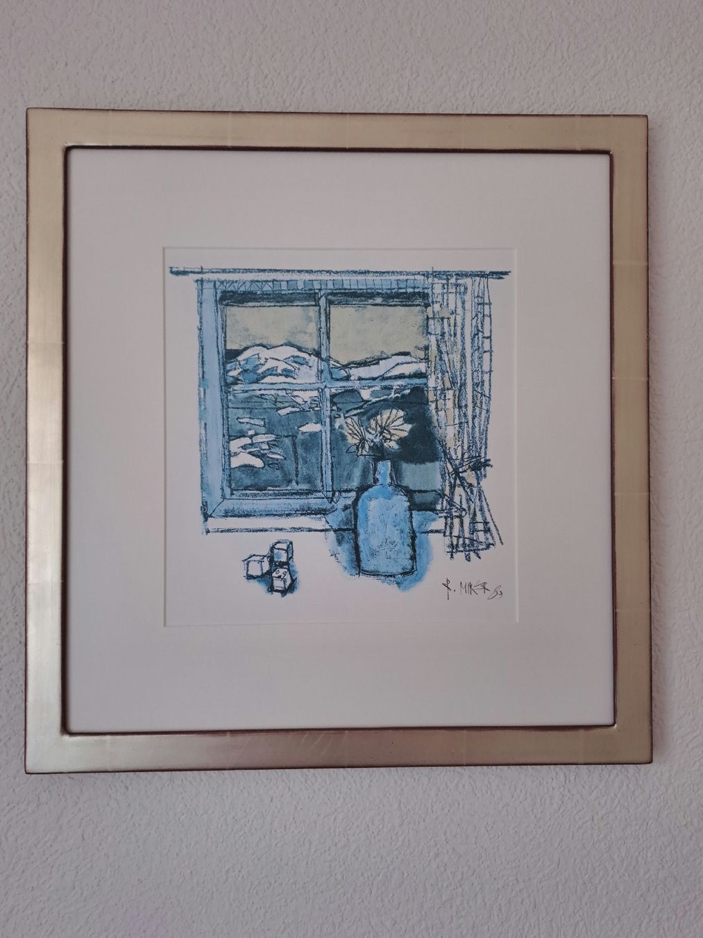 Arts picturaux & lithographies: Bild Rudolf Mirer 1989 – D'occasion à Glarus par Morana86