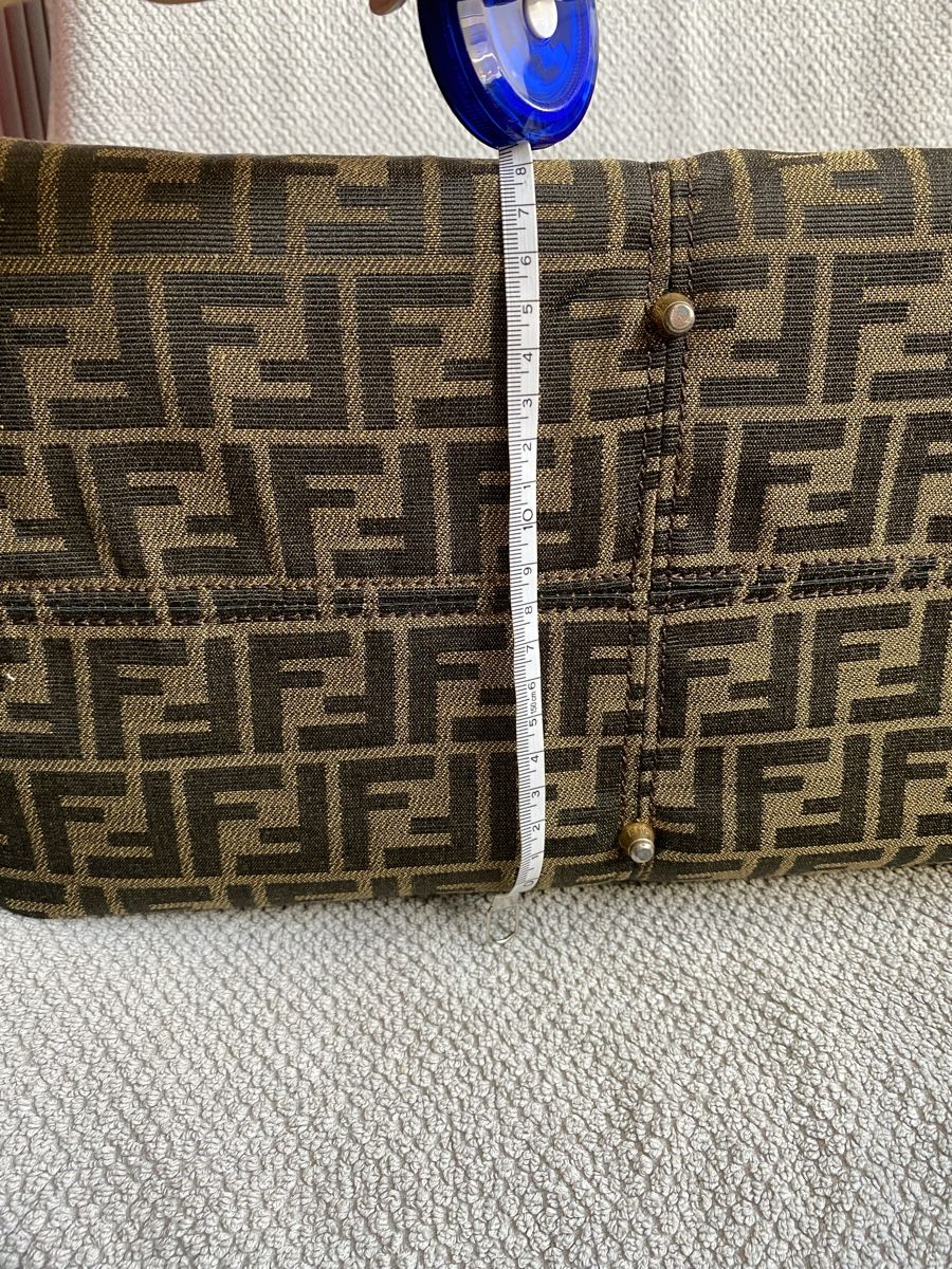 Fendi Borse: Fendi Zucca Boston Bag Medium Vintage – Usato da Sarnen venduto da Kitty2019 9