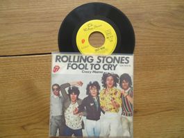 Rolling Stones - Crazy Mama / Fool To Cry, Single, RAR!