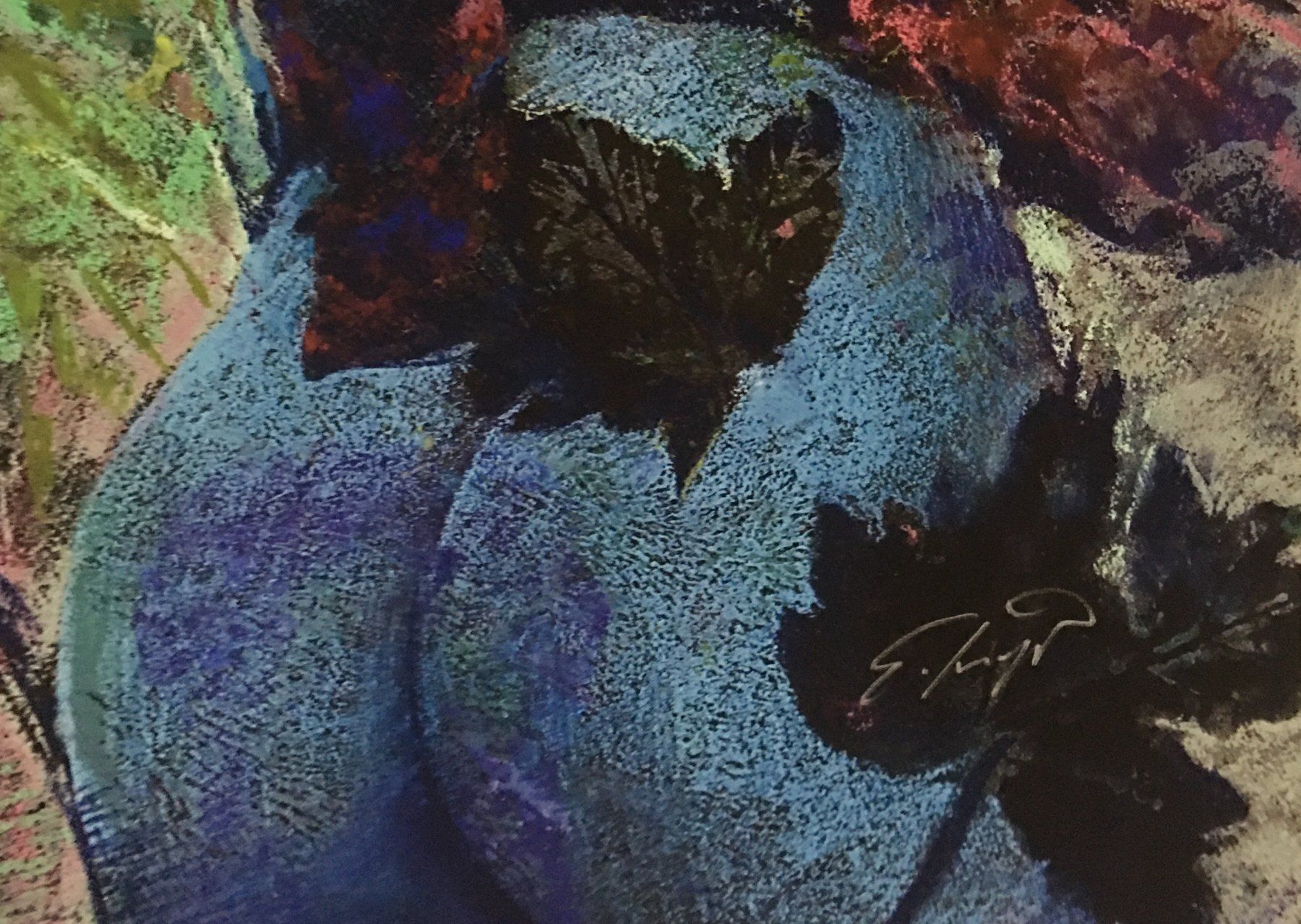 Grafiken & Lithographien: Ernst Fuchs       "Le Poppo en Vase"   GICLEE – Gebraucht aus Nennigkofen von Sommersonnen 3