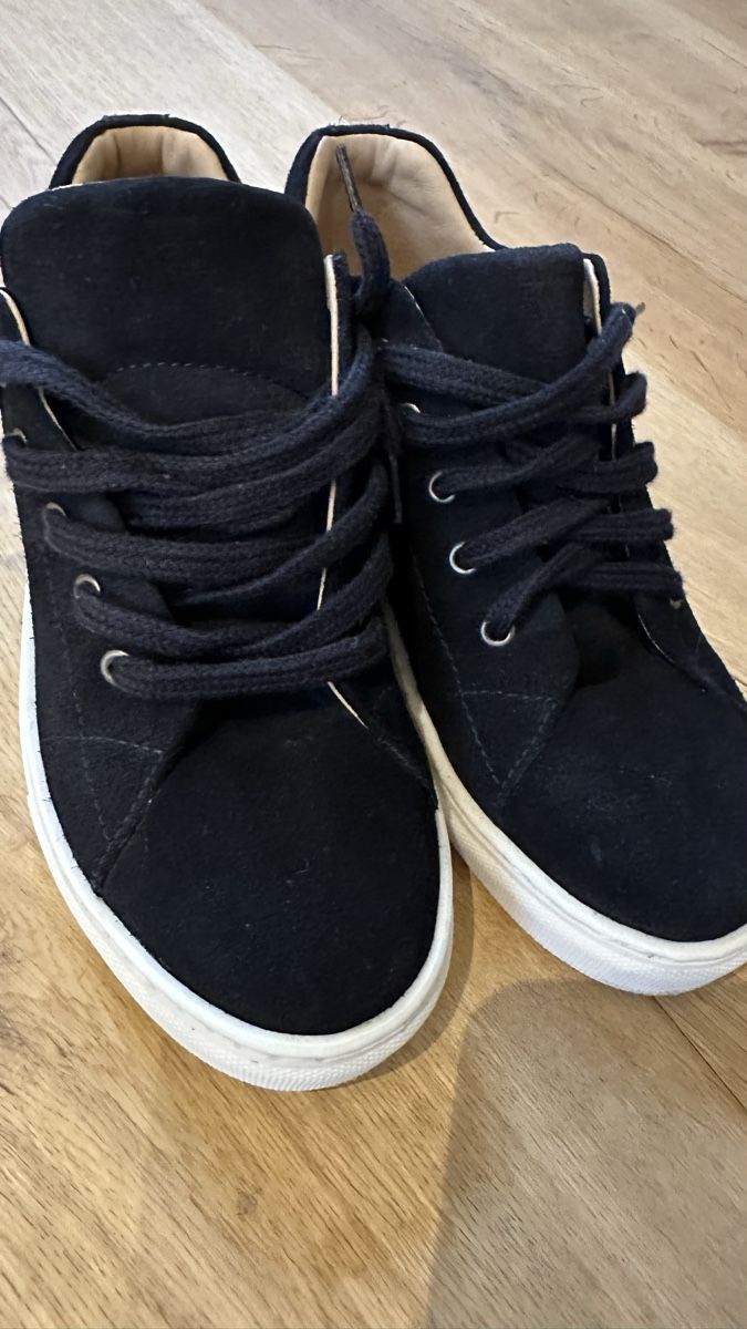 Cyrillus Scarpe per ragazzi: Chaussures en daim bleu marine Cyrillus , taille 36 – Nuovo (secondo la descrizione) da Commugny venduto da rus_my8v 4