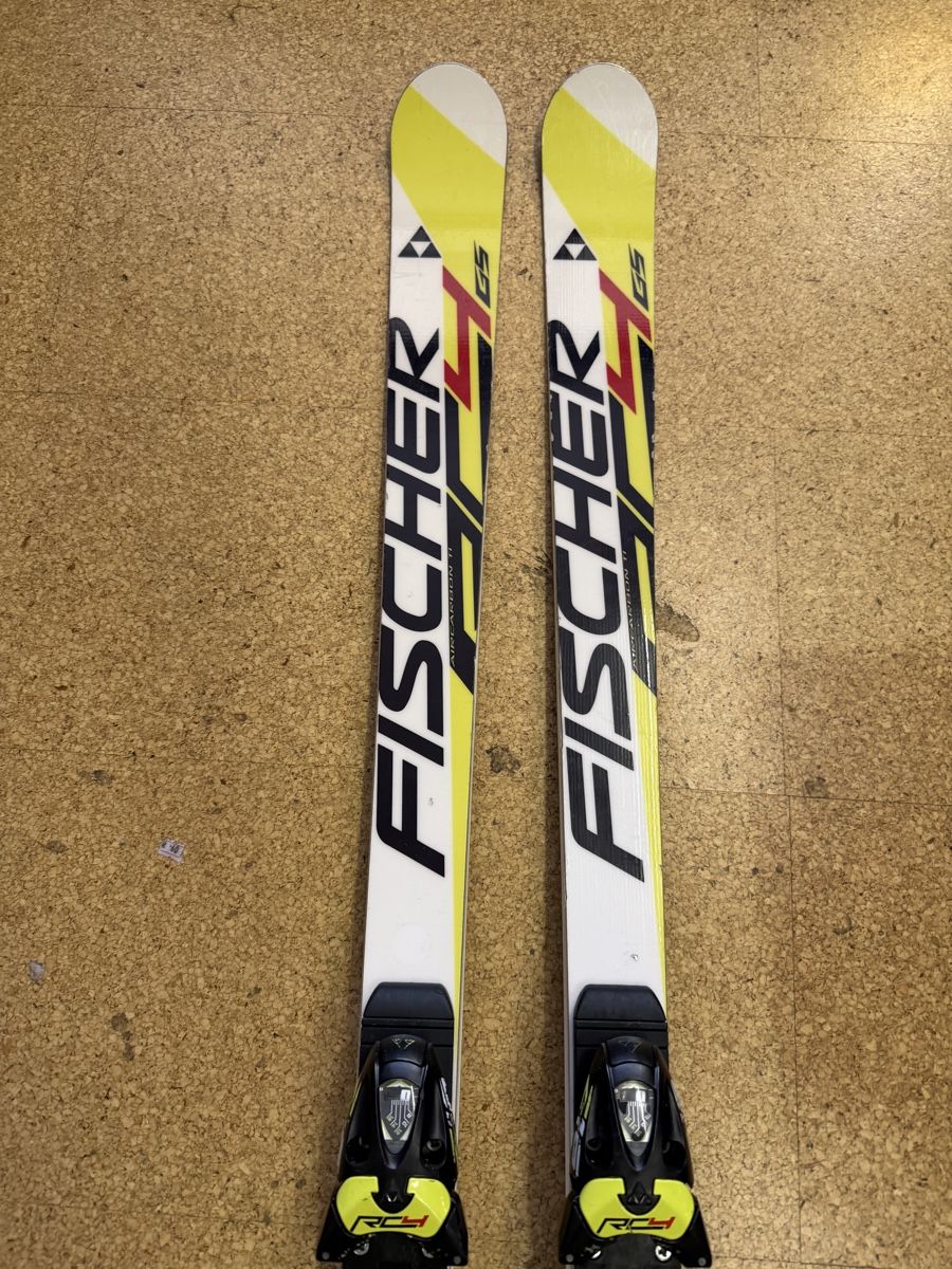Fischer Sci: Fischer RC4 GS Race Code 183 cm inkl. Bindung – Usato da Gurmels venduto da SwissShop21 1