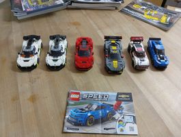 LEGO Speed Champions Autos Konvolut 
