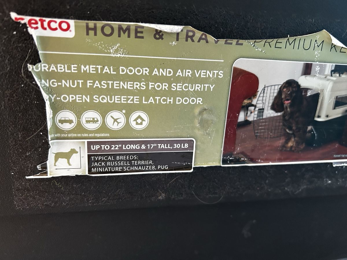 Käfige, Transport & Sicherheit: Hunde Transportbox airlinetauglich – Gebraucht aus Waltenschwil von Hendi 1