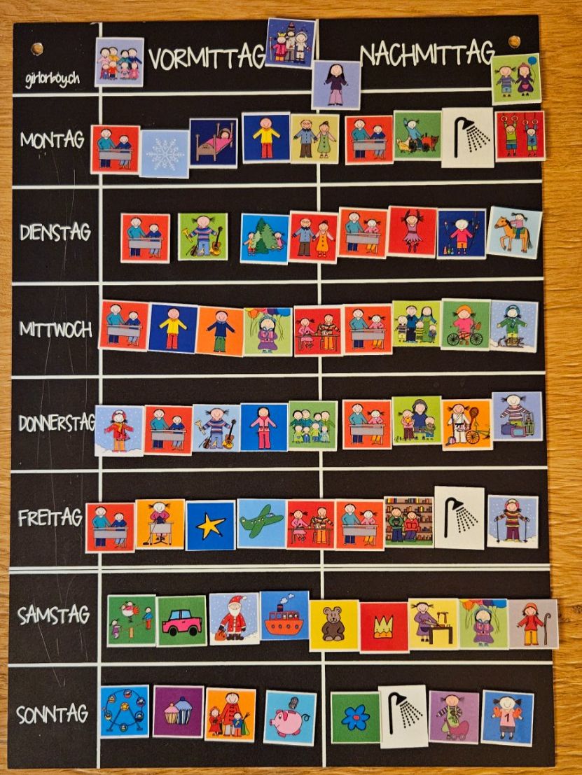 Lavagne: Magnet Wochenplaner – Usato da Oltingen venduto da Jo76