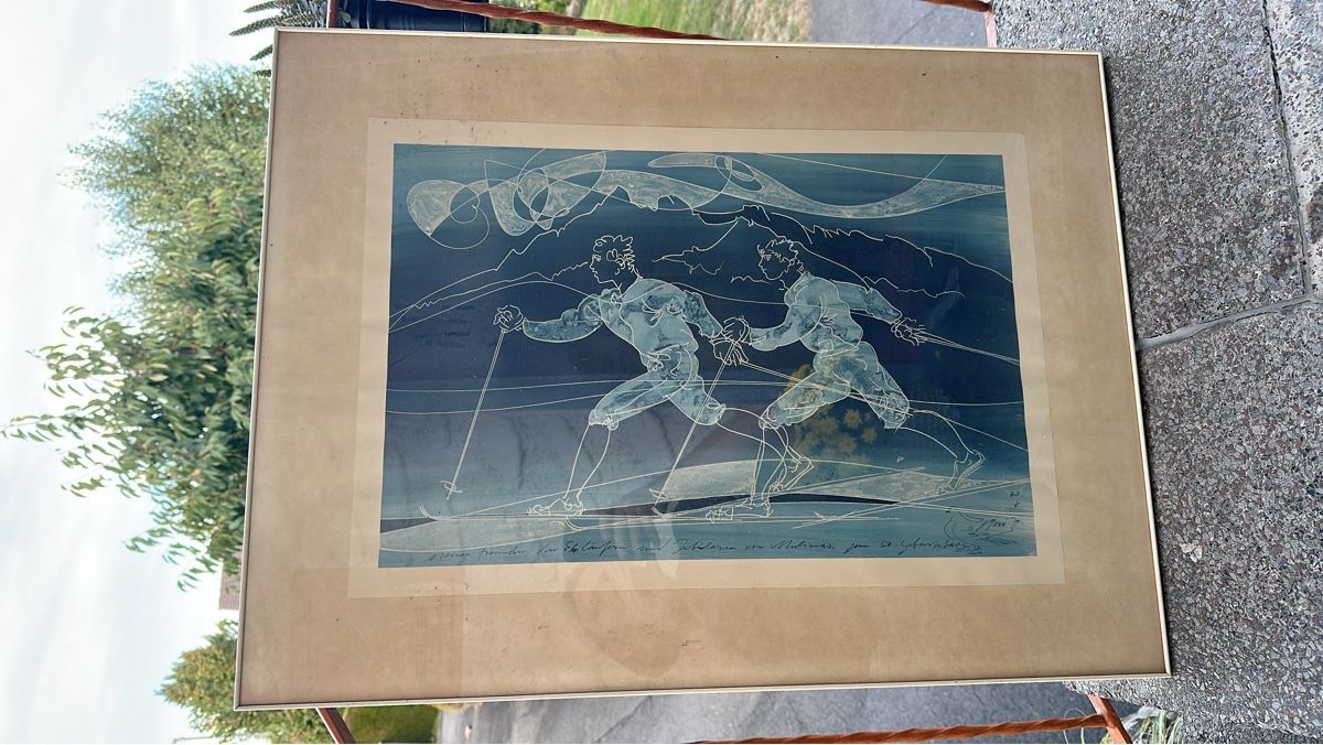 Posters & Illustrations: Druckbild vermutlich Hans Erni  – D'occasion à Emmenbrücke par El-Mi