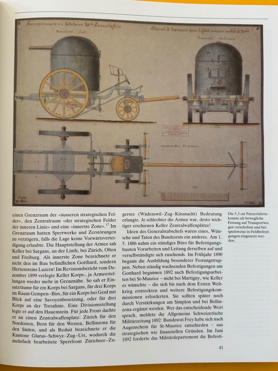 Libri: Die Geschichte der schweizerischen Landesbefestigung 1992 – Usato da Adliswil venduto da buch_und_kunst 5