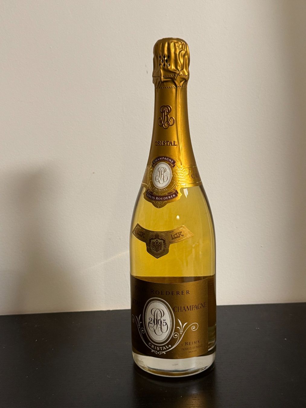 Louis Roederer Vino: Louis Roederer Cristal Champagner 2005 – Nuovo e nell'imballaggio originale da Uhwiesen venduto da fel_5ghs 5