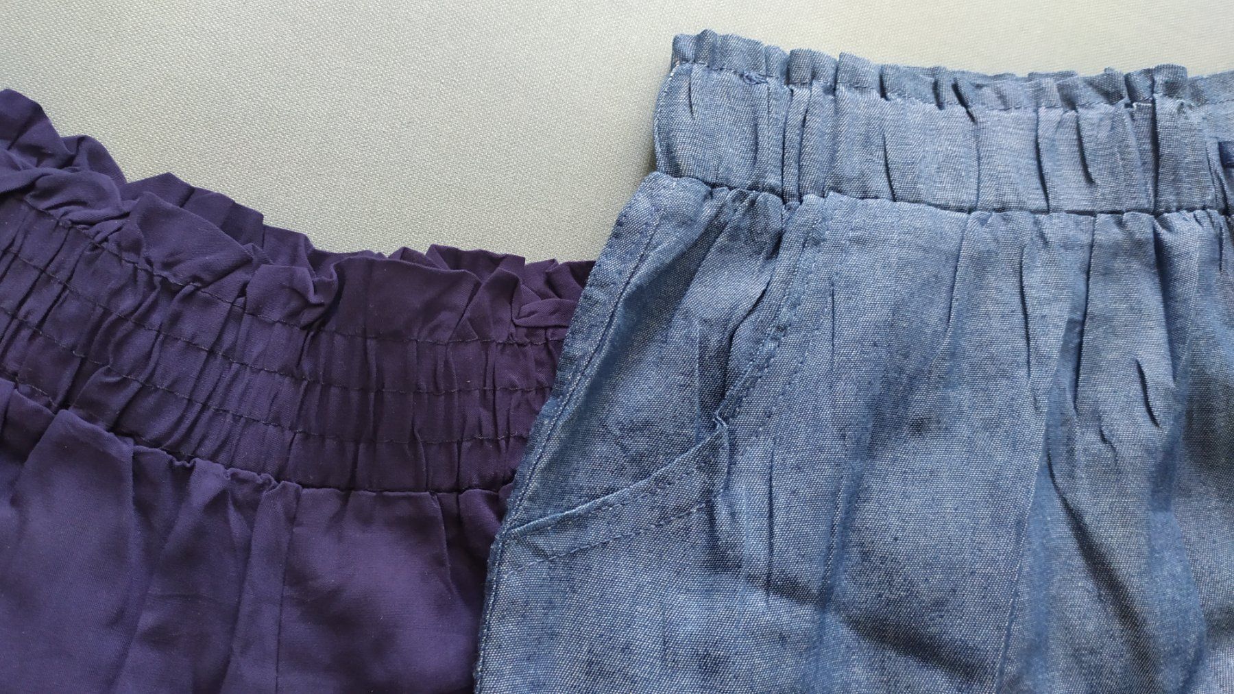 Pantaloni: 2 Shorts neufs en bleu – Nuovo e nell'imballaggio originale da Chezard St-Martin venduto da Loucail 1