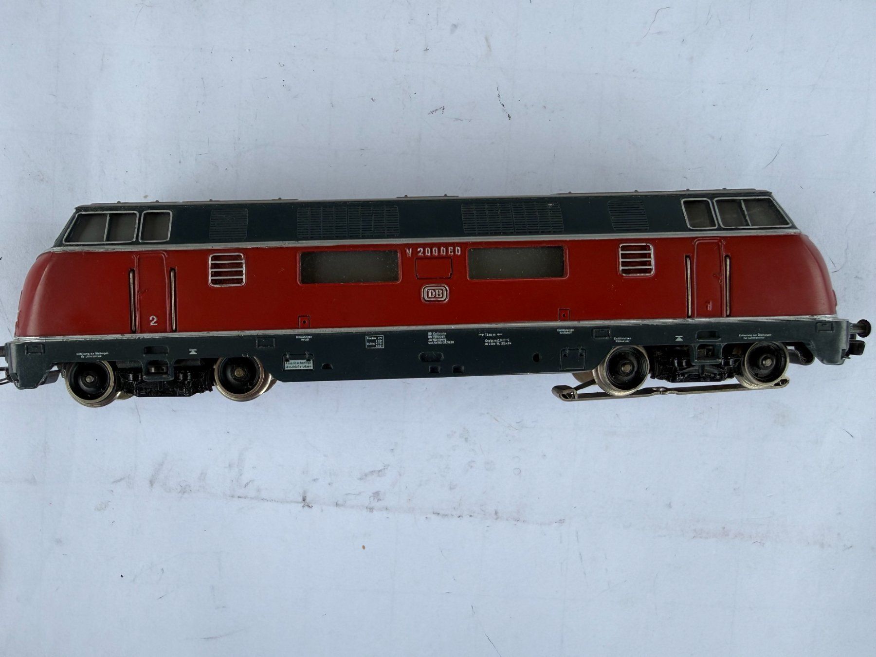 Märklin Modellini di ferrovie: Märklin 3021 BR V200 DB – Usato da Winterthur venduto da pascalCCS 2