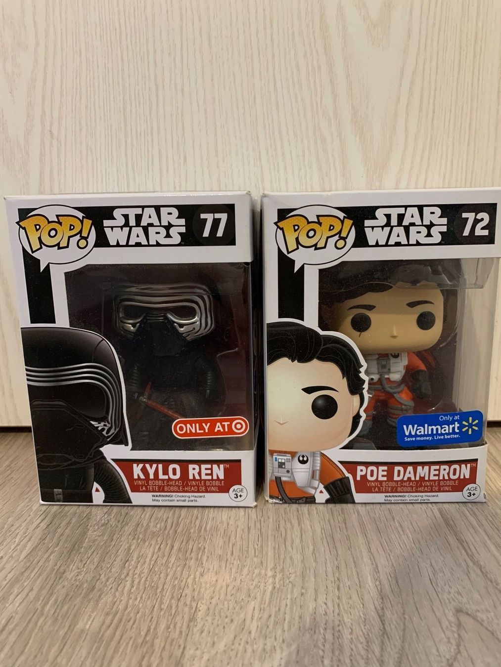 Funko Statuette: Funko Pop Kylo Ren und Poe Dameron – Nuovo e nell'imballaggio originale da Heimberg venduto da Dooomi15