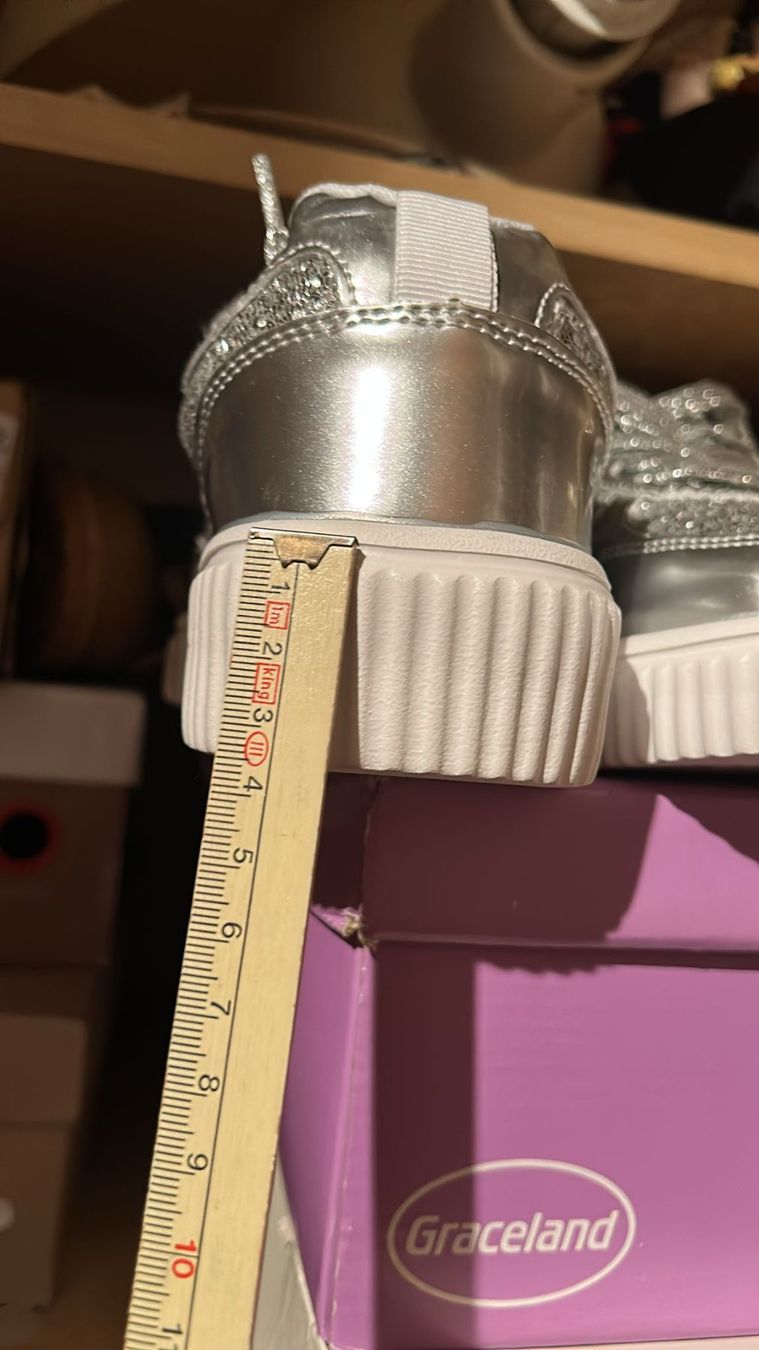 Scarpe da donna: Scarpe glitter argento n.37 nuove – Nuovo (secondo la descrizione) da Melano venduto da H-Sara 4