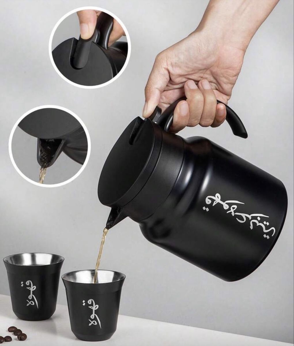 Théières: Thermo Kanne Set, Schwarz, Orientalisch – Neuf avec emballage d'origine à Emmenbrücke par ShopDirect 2