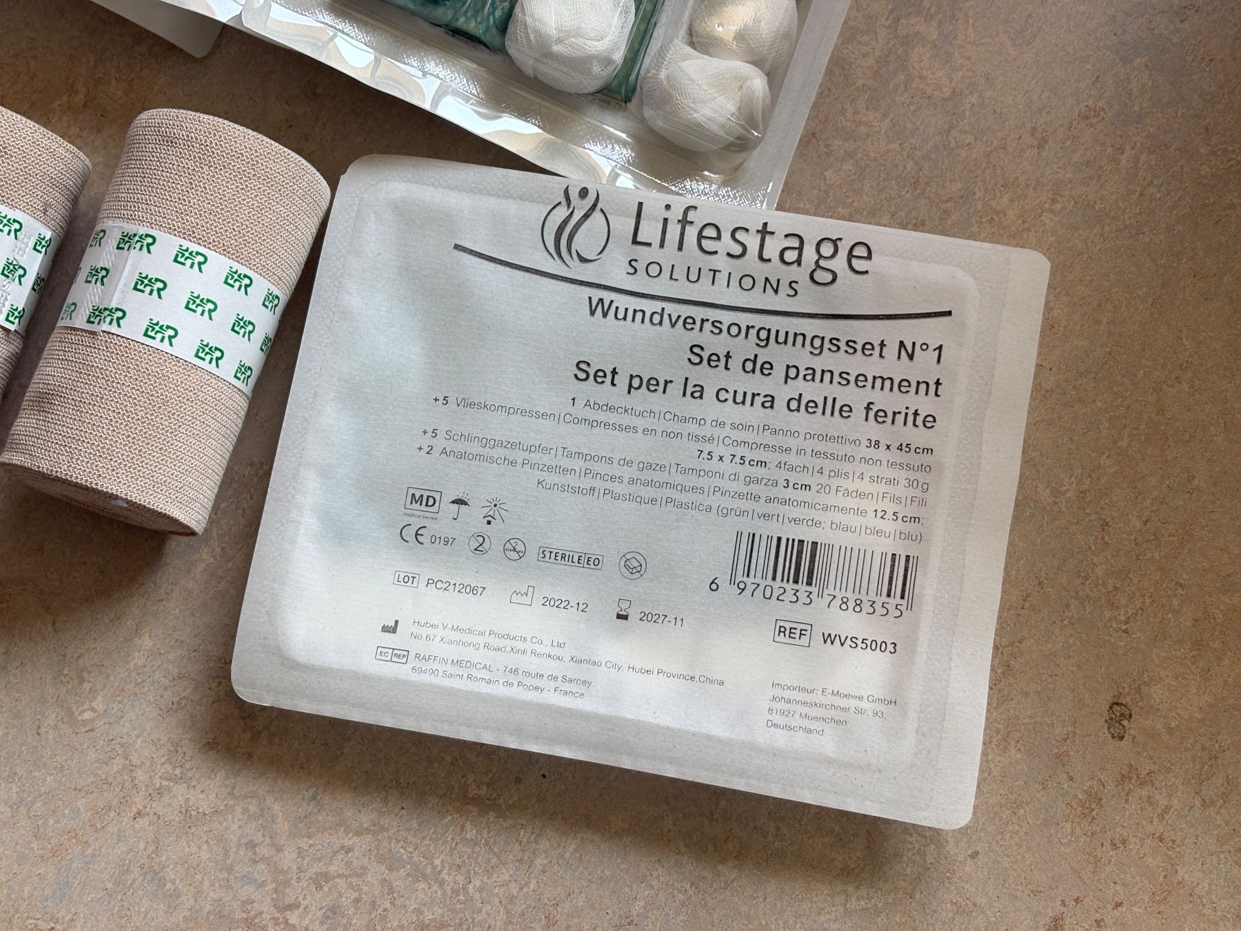 Attrezzature mediche: Wundversorgung Set N1 Lifestage Solutions – Nuovo (secondo la descrizione) da Dietikon venduto da The-Star-Shop 2