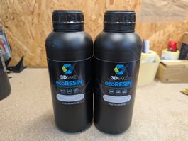 2x 3DJake ecoResin Light Grey (Überschuss)