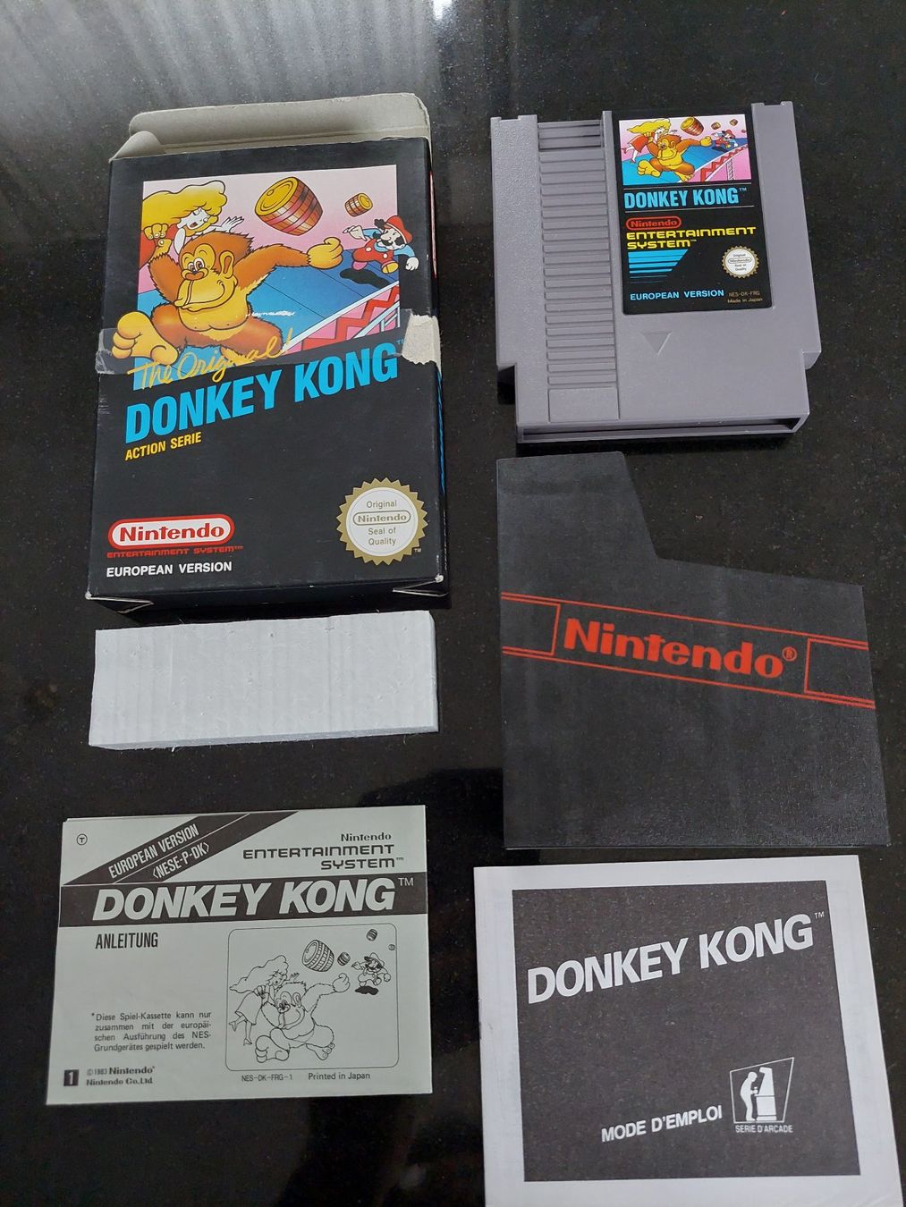 Nintendo Giochi: DONKEY KONG (PAL) - NINTENDO NES – Usato da Spiegel b. Bern venduto da Natix 6