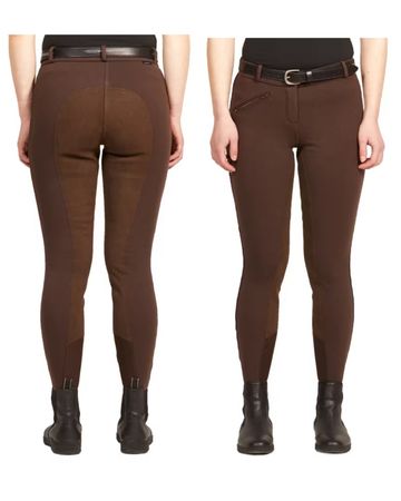 Neue Reithose Damen/Mädchen Gr. 3XS Braun