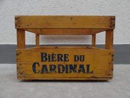 alte Holzkiste CARDINAL BIER 1964 Kiste Bierkiste Harass