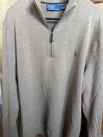 Polo Quarterzip Pullover XL