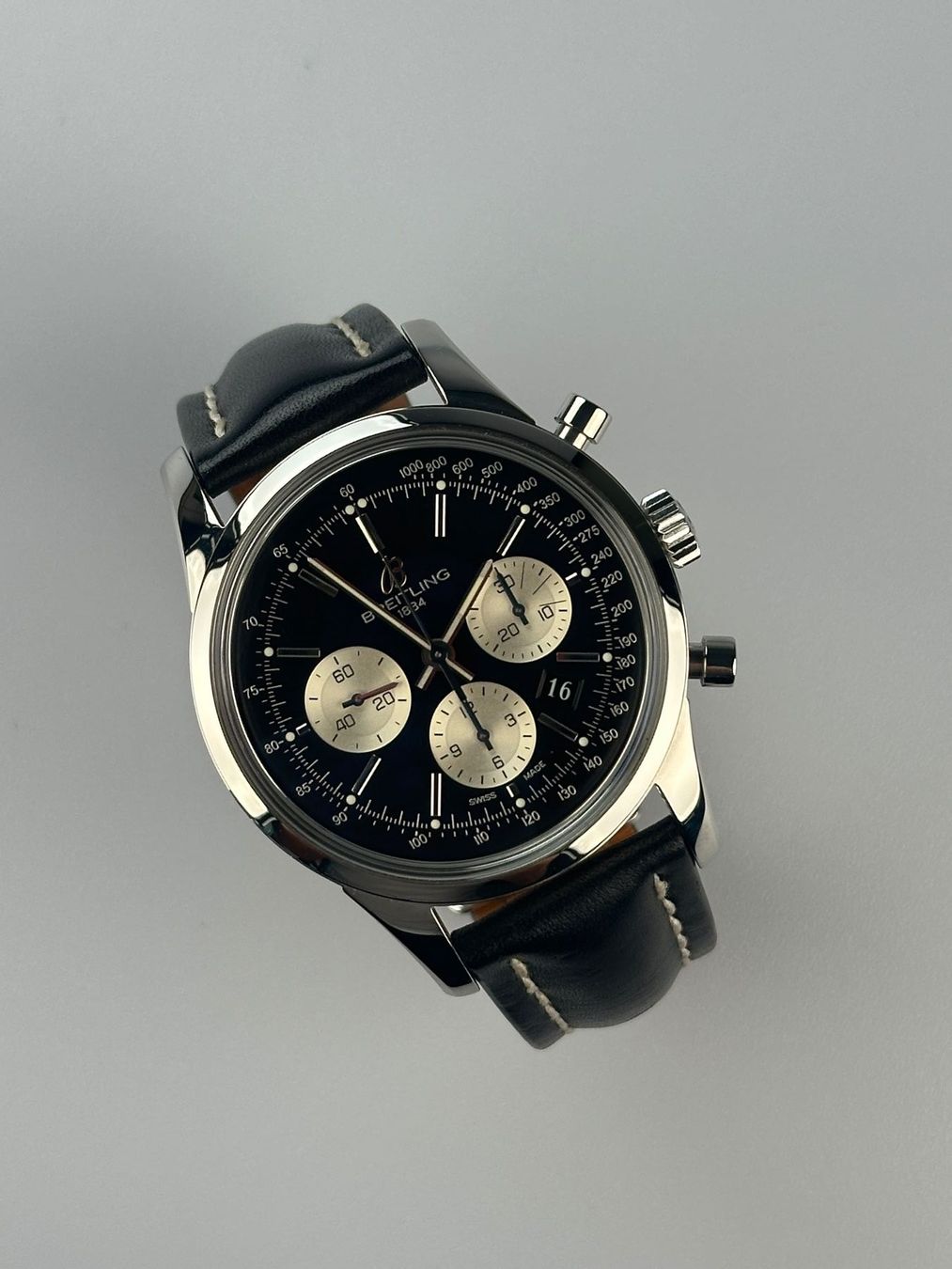 Breitling Orologi: Breitling Transocean 43mm Ref. AB015112 im Fullset – Usato da St. Gallen venduto da TrokulWatches