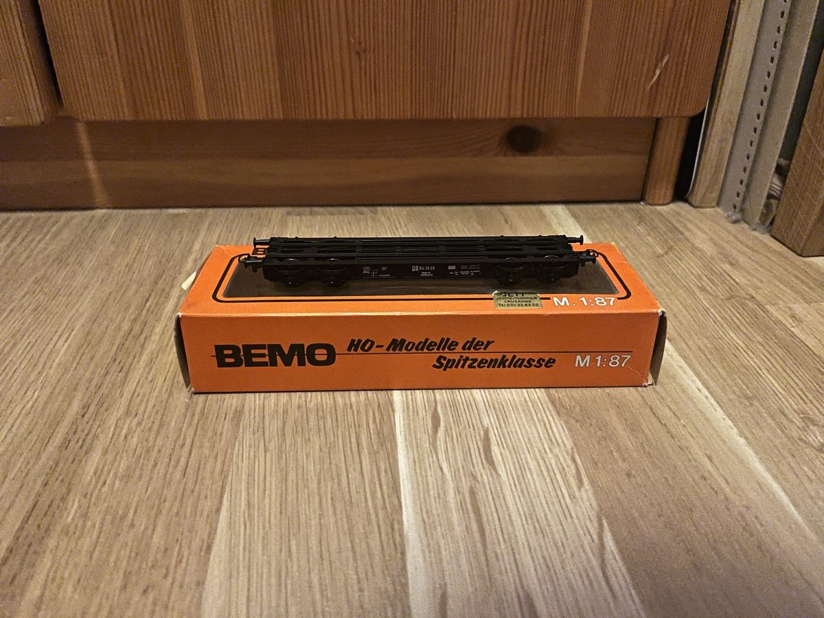 Bemo Modelleisenbahnen: Bemo Schmalspurtransportwagen – Gebraucht aus Blonay von babast_ 1