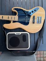 Harley Benton JB-75MN NA Vintage Series mit Amp & Tuner