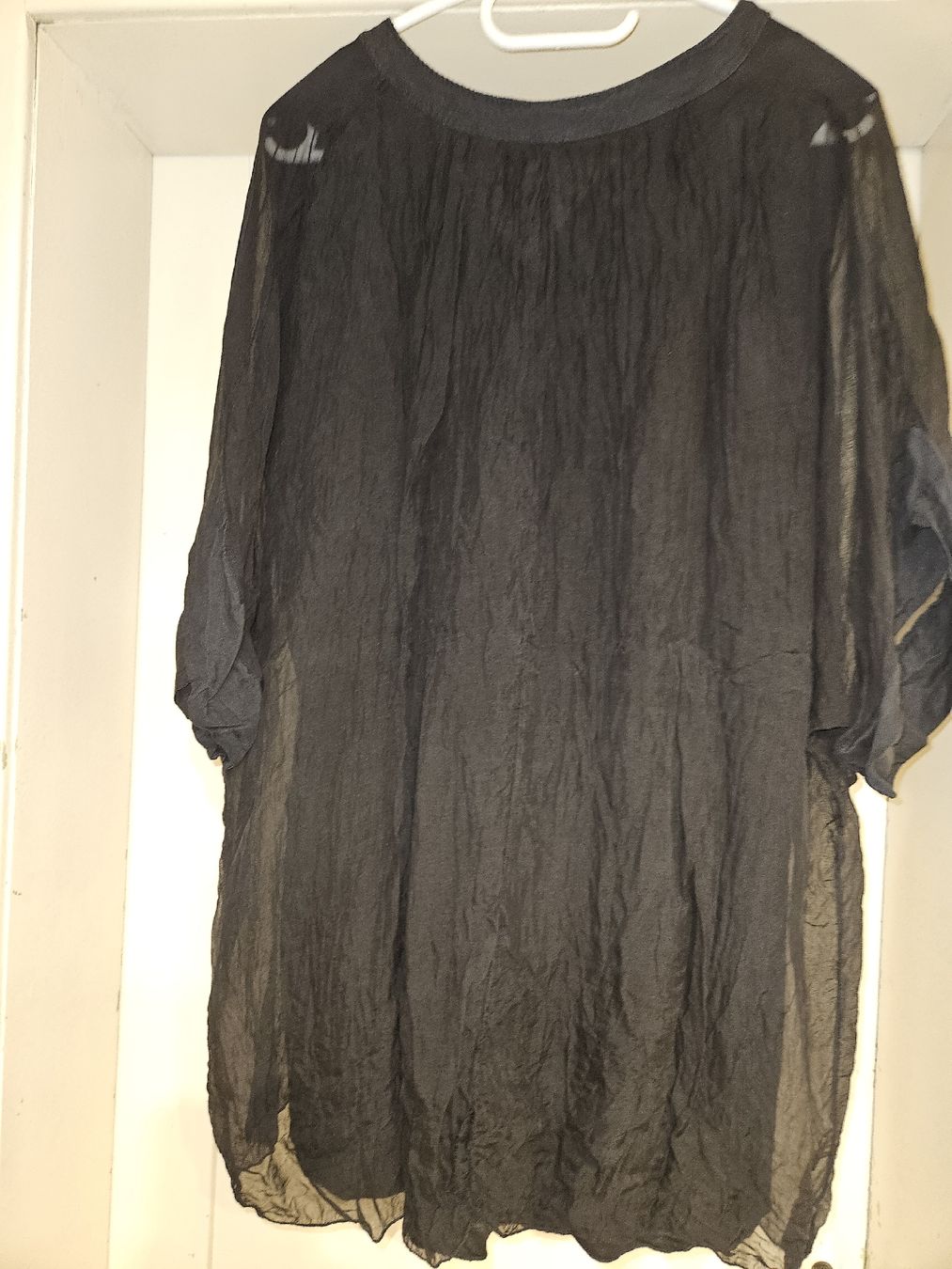 Camicette: Damen Bluse schwarz - Obermaterial Seide – Usato da Rheineck venduto da Eulalia40 3