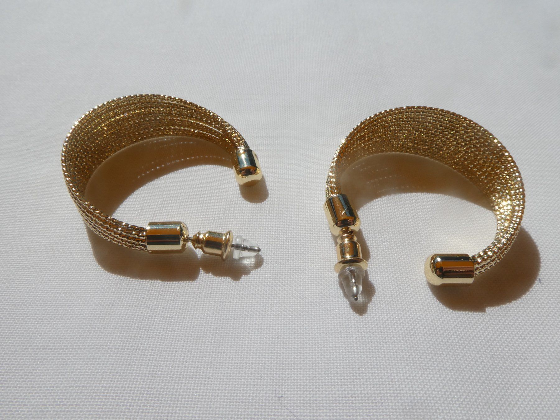 Orecchini pendenti & Orecchini a lobo: Creolen, Modeschmuck / neu – Nuovo e nell'imballaggio originale da Gattikon venduto da kaandooh 2