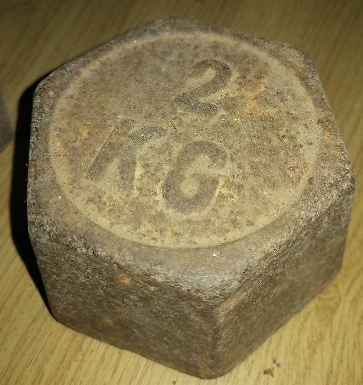 Bilance e pesi: alte Gewichtssteine zu Waage – Usato da Wolfhausen venduto da kurt0110 1