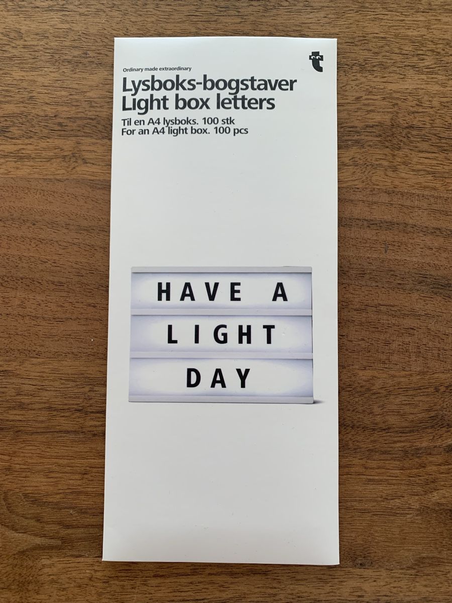 Tutte le decorazioni: Light box letters – Nuovo (secondo la descrizione) da Niederhasli venduto da Mfallegger
