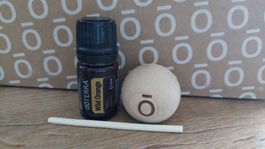 Aromastein Wild Orange öl 5 ml dōTERRA neuwertig mit Holzdif