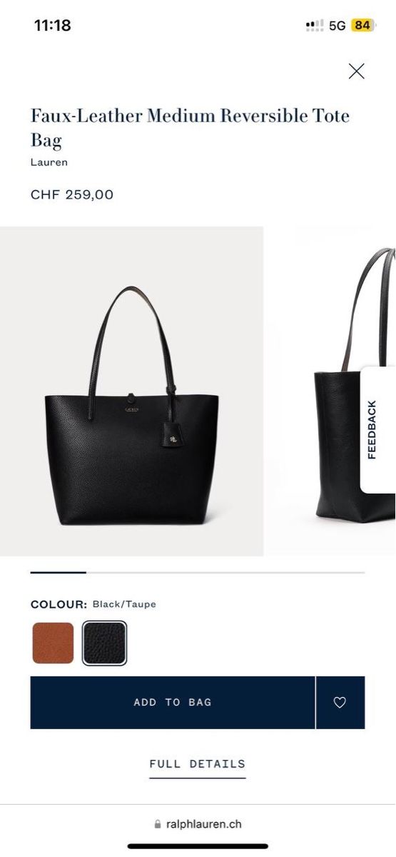 Ralph Lauren Sacs femmes: RALPH LAUREN TOTE BAG SET – Neuf (Voir description) à Puplinge par yav_9r9f 4