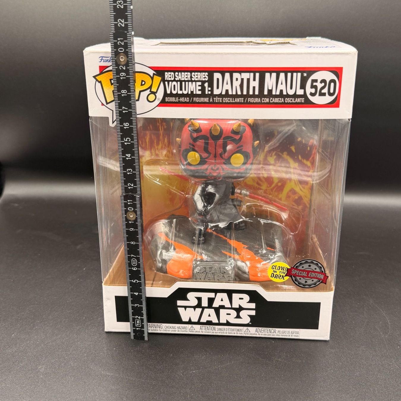 Funko Statuette: Funko Pop! Star Wars Darth Maul 520 GITD Exclusive – Usato da Düdingen venduto da Nerdworld 1