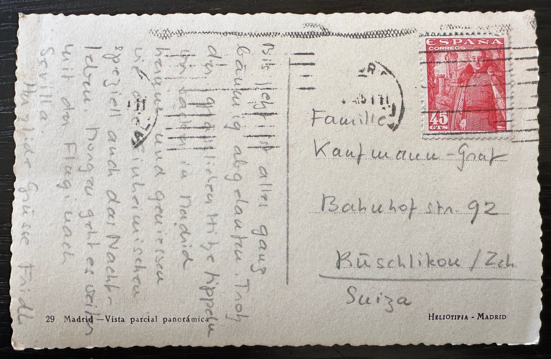 Cartes postales: Madrid ca. 1939 – D'occasion à Weesen par Sombrero22 1