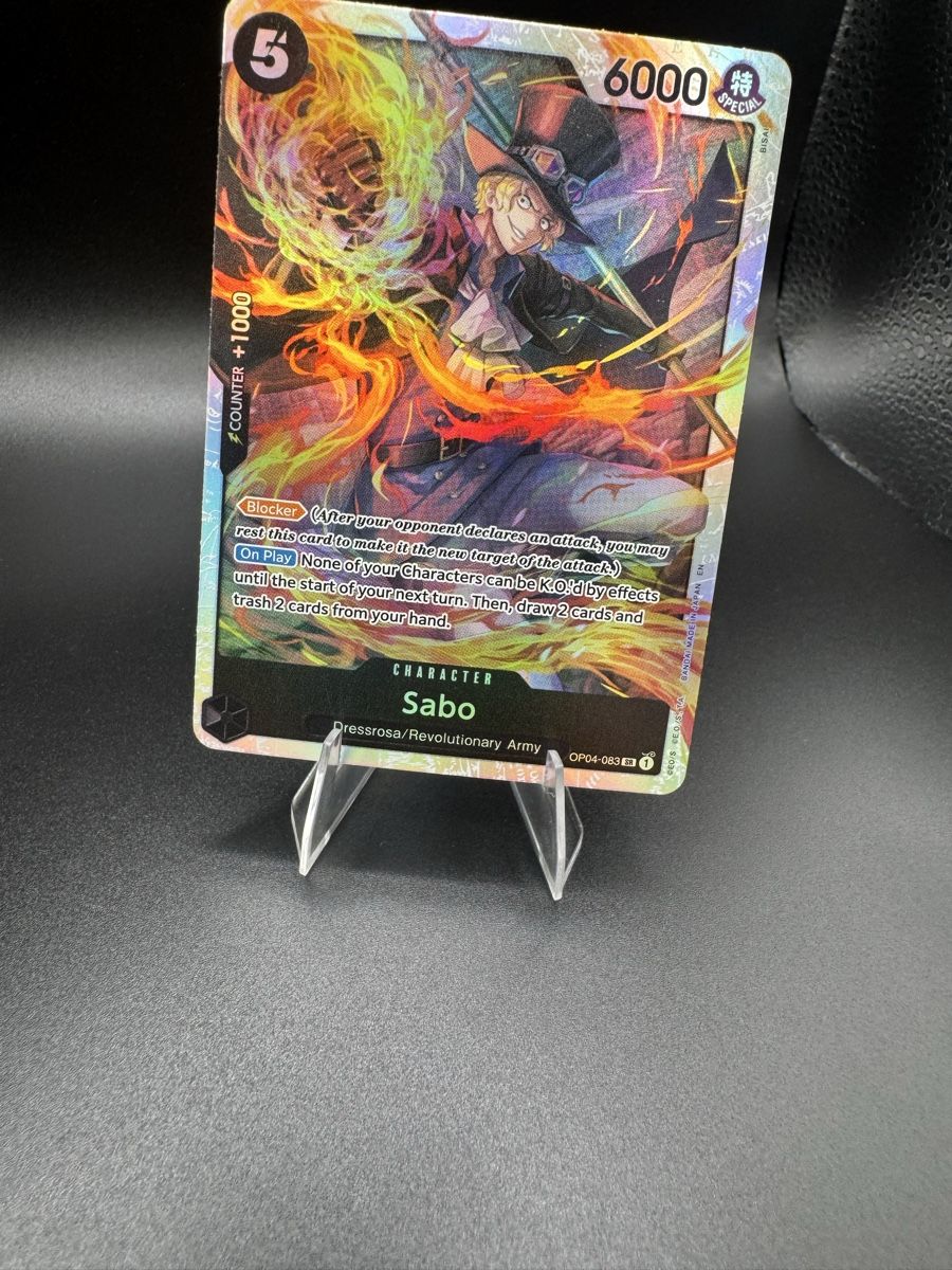 Bandai Sammelbilder & Trading cards: Sabo OP04 083 NM – Neu (gemäss Beschreibung) aus Solduno von OPHunters
