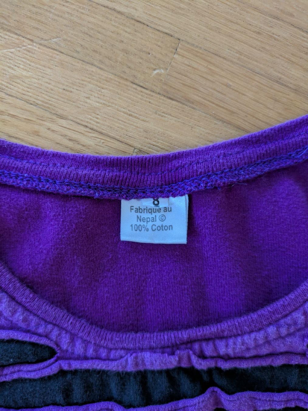 Vestiti & Gonne: Robe d'été Violette, Taille 8 ans, avec des fleurs – Usato da Düdingen venduto da atlantis_cooper 2