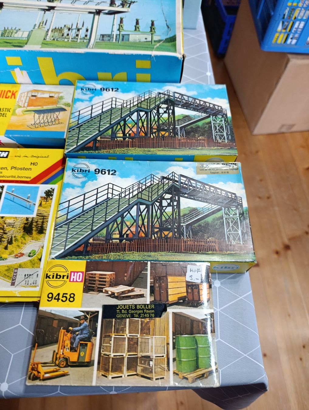 Kit di modellismo & Modellini statici: Vintage Model Train Scenery Lot - Faller, Kibri, Noch HO – Usato da Tafers venduto da LitusPS 1