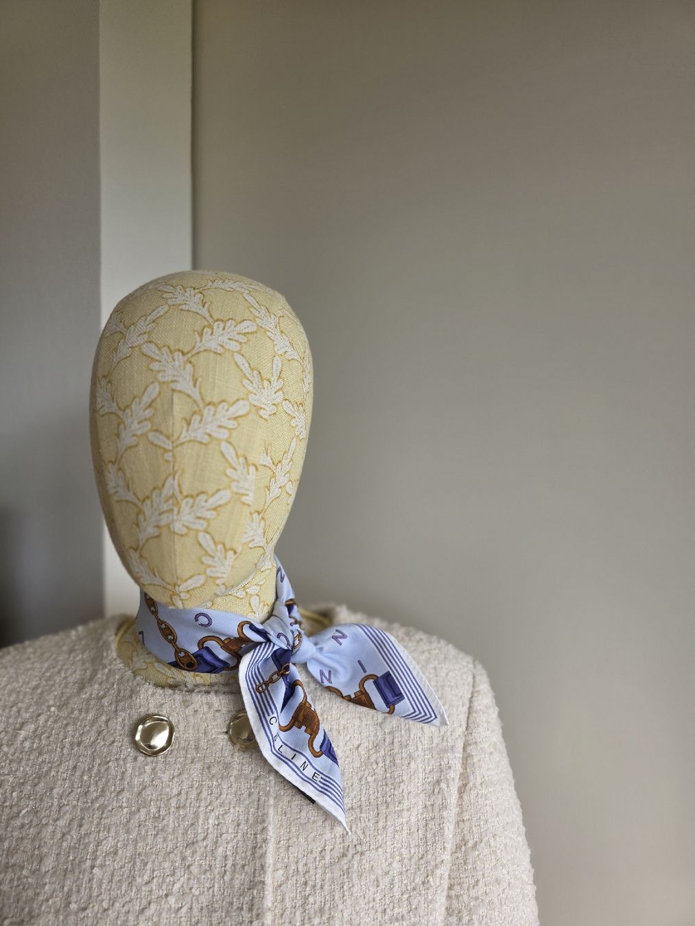 Celine Foulards & écharpes: Vintage Neues CELINE Baumwolltuch 50x50 cm – Neuf avec emballage d'origine à Zürich par LIMAR 4