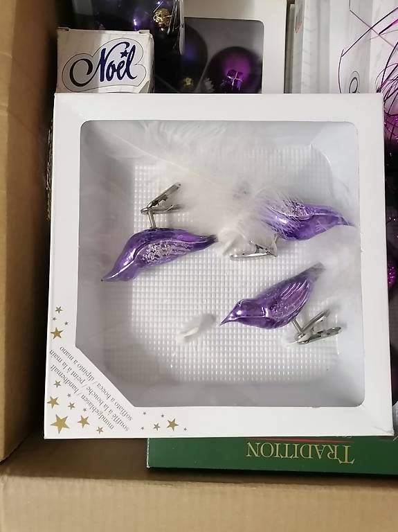 Alle Dekorationen: Vintage Weihnachtskugeln Glas – Gebraucht aus Domat/Ems von Carmensita24 2