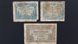 Portugal. Notgeld. Casa da moeda. 1917 / 1922.