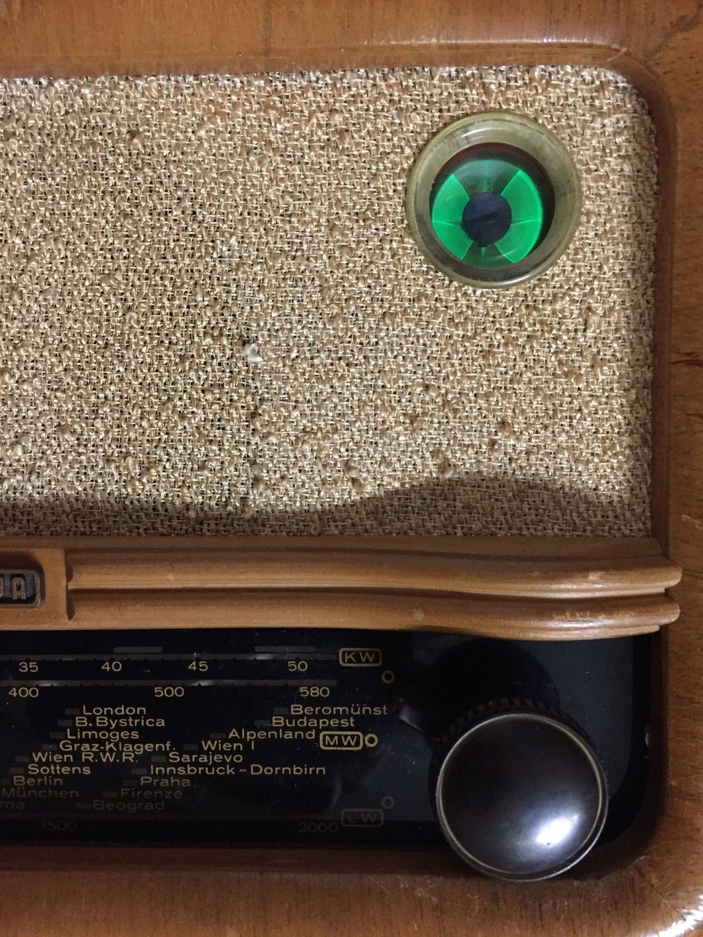 Radio: Minerva   Röhren Radio   1952 – Usato da Würenlingen venduto da Schneiderhifi 1