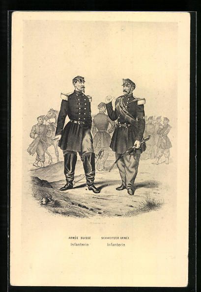 Fotos, Briefe & Postkarten: Infanteriesoldaten der Schweizer Armee – Gebraucht aus Berlin von bartko-reher