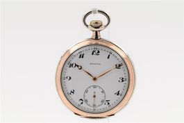Zenith Taschenuhr 800 Silber Galonne mit Spezialreglage