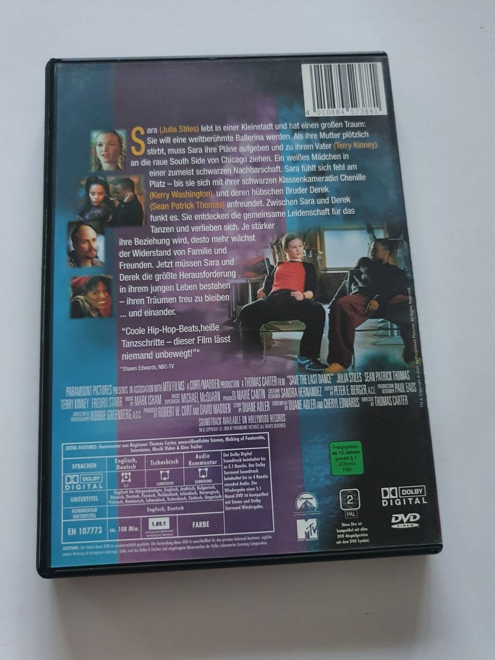 Tutti i DVDs: Save the last Dance DVD – Usato da Oberdorf BL venduto da BaldenEagle 1