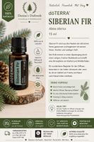 dōTERRA SIBERIAN FIR 15ml ätherisches Öl neu