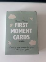 First Moments Cards, Meilensteinkarten Baby Englisch