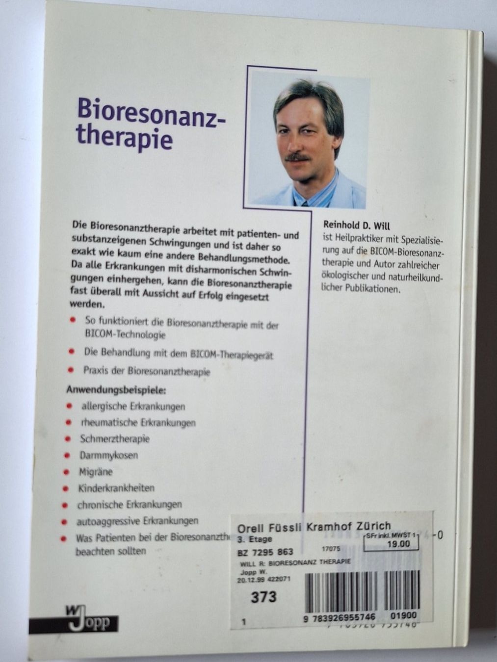 Libri: Bioresonanztherapie – Usato da Zürich venduto da t24_de 1