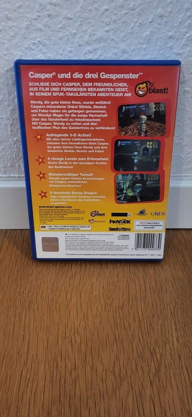 Sony Giochi: PS2 - Casper und die drei Gespenster – Usato da Münsingen venduto da Heroism2010 1