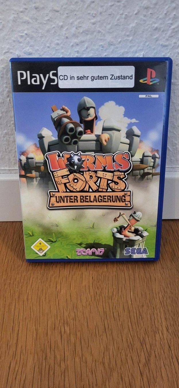 Sony Spiele: PS2 - Worms Forts Unter Belagerung – Gebraucht aus Münsingen von Heroism2010